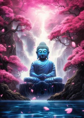 Fantasy Nature Buddha 