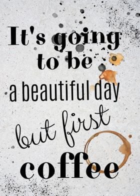 coffee first