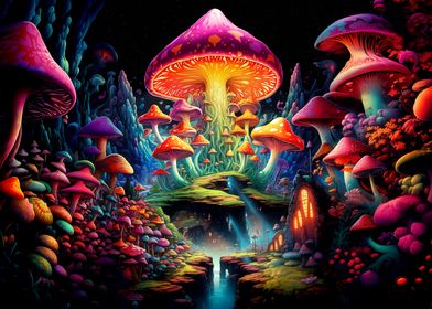 Magical Mushroom Land