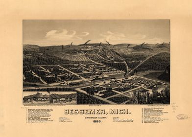 Bessemer Michigan 1886