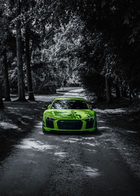 Green R8 GT
