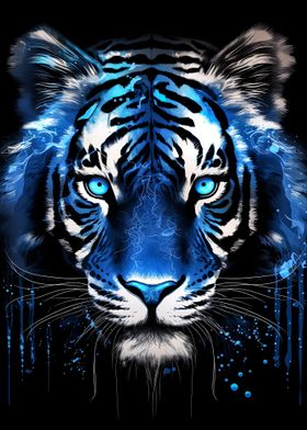 Blue Eyes Tiger