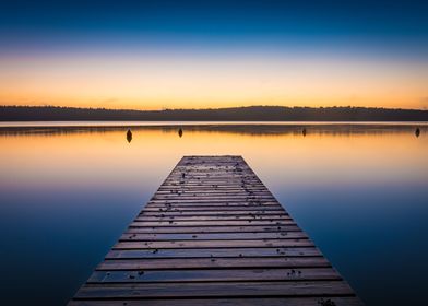 Dawn at the Lake