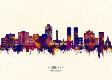 Hoboken New Jersey Skyline