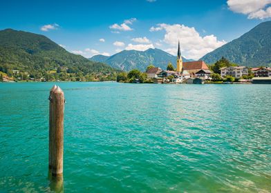 Summer at Lake Tegernsee