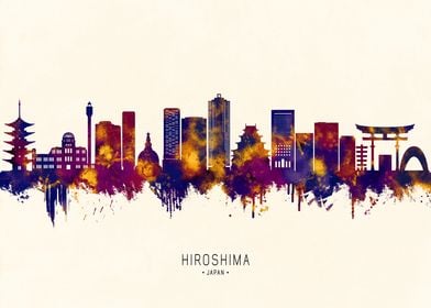 Hiroshima Japan Skyline