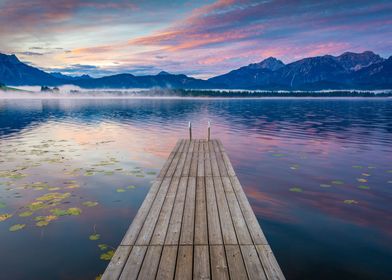 Dawn at Lake Hopfensee