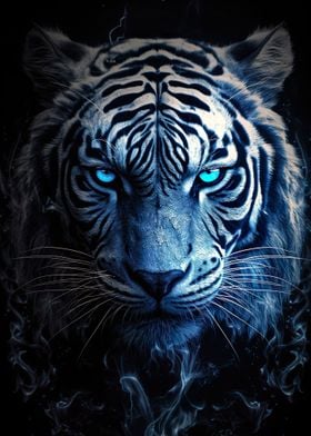 Blue Eyes Tiger