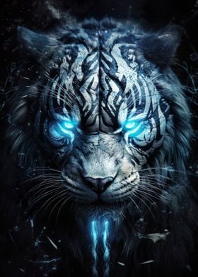 Blue Eyes Tiger