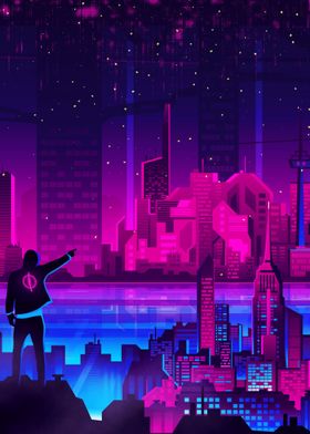 Cyberpunk Night City Art