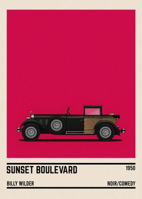 Sunset Boulevard Car Movie