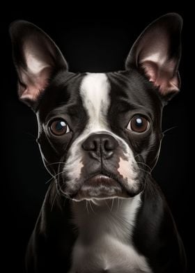 Boston Terrier Portrait