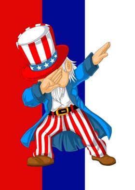 uncle sam dabbing