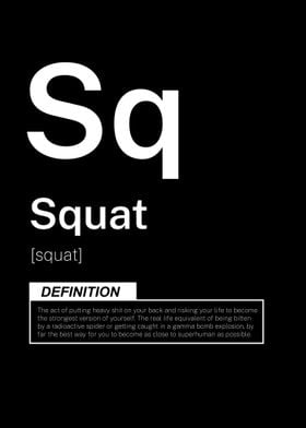squat element of strength