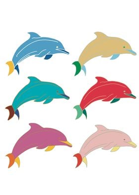 Six Dolphins