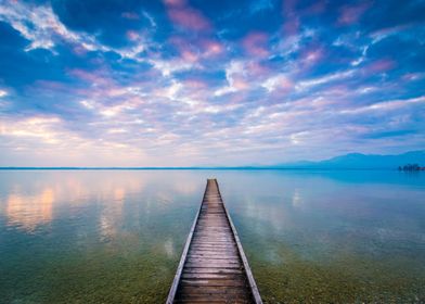 Dawn at Lake Chiemsee