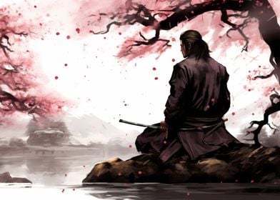 cherry blossom samurai