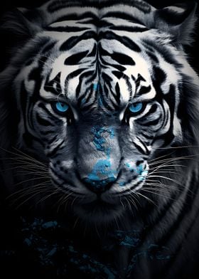 Blue Eyes Tiger