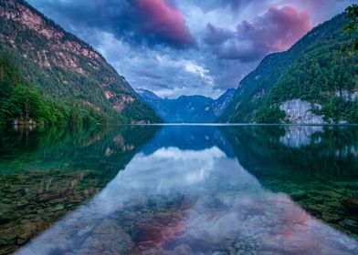 Evening at Lake Koenigsse