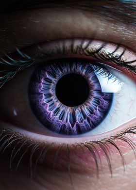 Macro Iris Eye photography