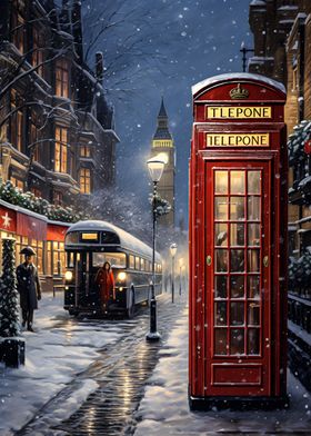 Snowy London Call