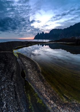 Sunset on Senja