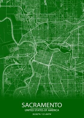 Sacramento CA Green Map