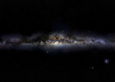 Milky Way Galaxy space 