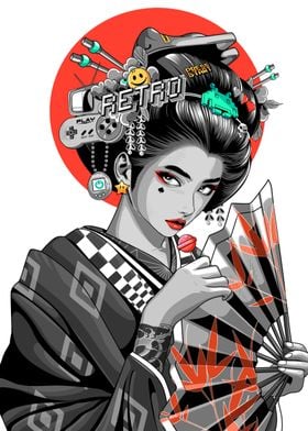 Retro Pop Geisha