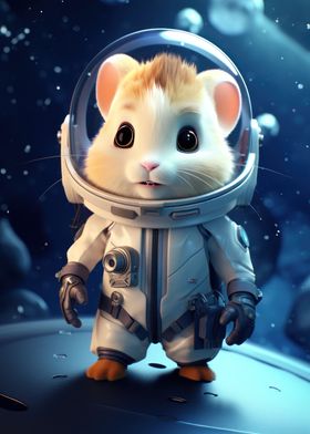 Astronaut Space Hamster