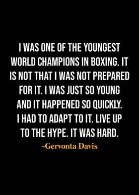 Gervonta Davis Quotes 