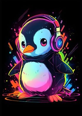 Colorful Penguin Music