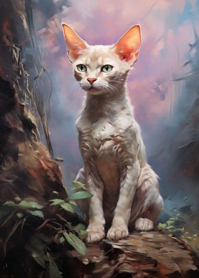 Devon Rex cat