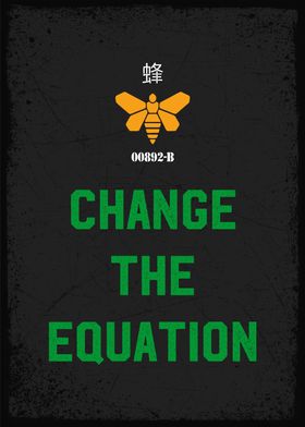 change the equation