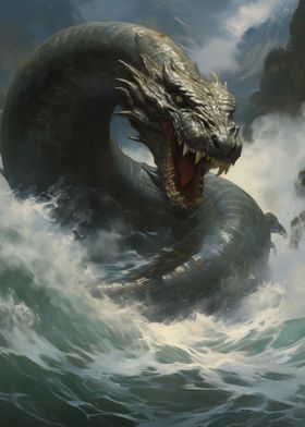 Sea Serpent Monster