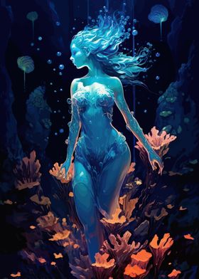 Underwater World Mermaid 
