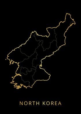 North Korea Map