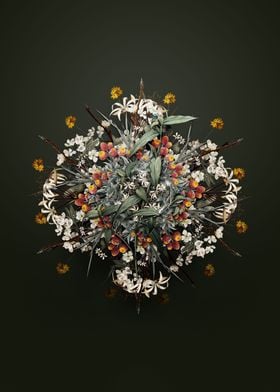 Tagblume Flower Wreath