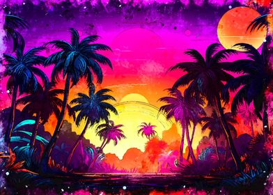 Tropical Paradise Artwork