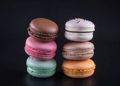 Macaroons Double Stack