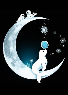 White Seal Moon