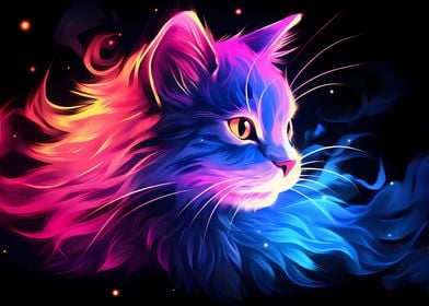  Cat Space color 