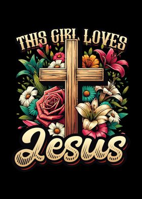 Christian Girl Loves Jesus