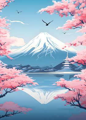 Mount Fuji Iconic Peak