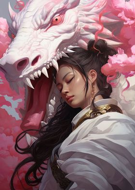 Woman and her Dragon