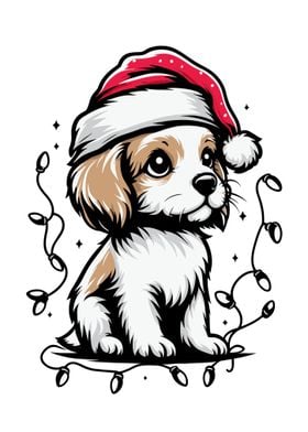 Adorable Dog Christmas