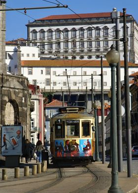 Tram line number 1 Porto