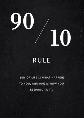 90 10 rule
