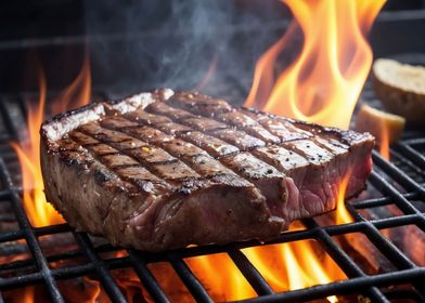 Flame Broiled Steak