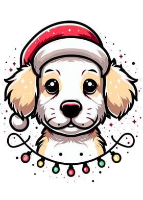 Adorable Dog Christmas